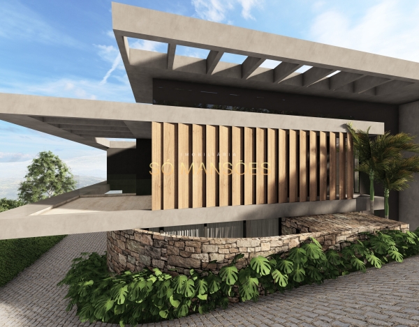 Casa em Construção no Vale dos Cristais, Nova Lima — 775m², 5 Suítes e Lazer Excepcional | Exclusividade Só Mansões.