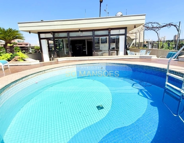 Cobertura à Venda no Lourdes, Belo Horizonte — 518m², 5 Quartos, 1 Suíte e Piscina Privativa.