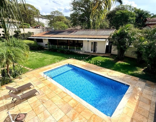Casa à Venda no Ouro Velho Mansões, Nova Lima/MG — 318m², 4 Quartos, Piscina e Sauna.
