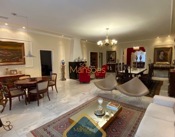 Casa com Ampla Garagem de 800 m² à Venda com 4 Suítes e Espaço Gourmet no Residencial Vale Das Araras, Nova Lima - MG