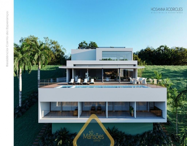 Casa de 810m² em construção a venda no Vale dos Cristais.