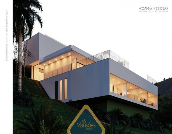 Casa de 810m² em construção a venda no Vale dos Cristais.