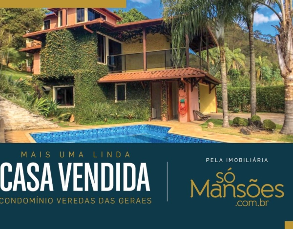 Casa de 470m² à venda no Veredas das Gerais.