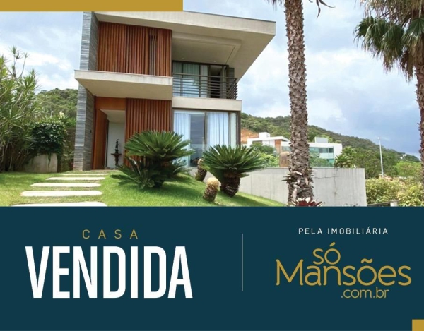Linda casa vendida no condomínio Quintas do sol com 590 m² finamente construída.