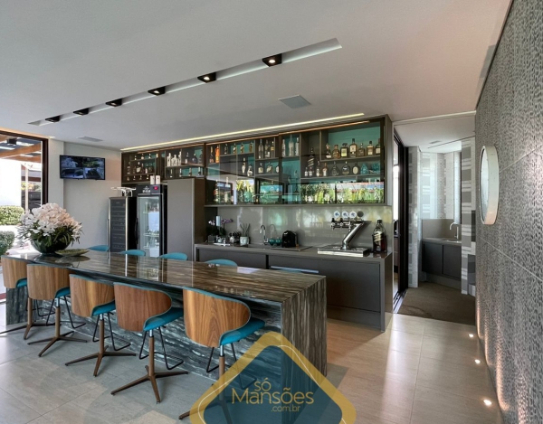 CASA LUXUOSA DE 313M² NO CONDOMÍNIO ALDEIAS DO LAGO - ESMERALDAS/MG À VENDA!