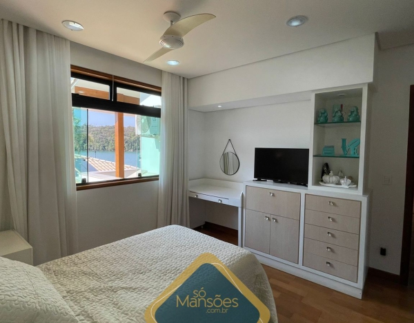 CASA LUXUOSA DE 313M² NO CONDOMÍNIO ALDEIAS DO LAGO - ESMERALDAS/MG À VENDA!