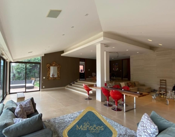 Casa de Luxo de 500 m² à Venda com 2 Suítes e Vista Definitiva no Condomínio Village Terrasse, Nova Lima - MG