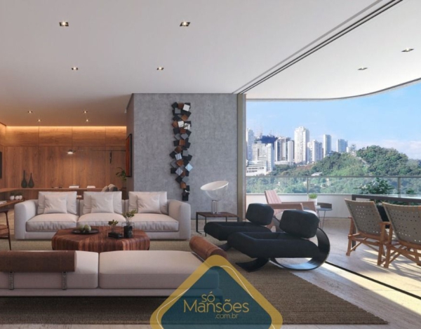 Excelente apartamento de luxo de 377 m² no Vale do Sereno.