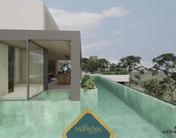 Lote de 1690m² com projeto à venda no Vale dos Cristais.