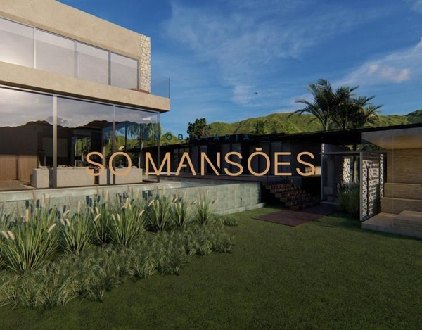 Casa de 850m² em construção à venda no condomínio Quintas do Sol.