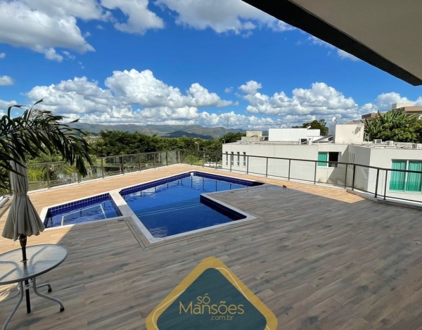 Casa de Luxo de 543 m² à Venda com 4 Suítes e Vista Definitiva no Quintas do Sol, Nova Lima - MG