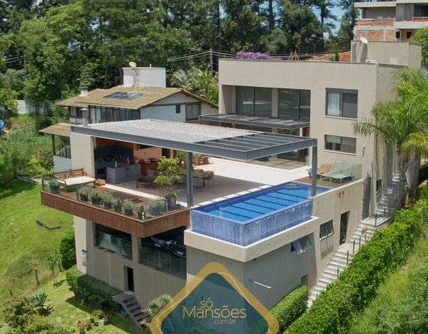 Casa de Luxo de 652 m² à Venda com 4 Suítes e Espaço Gourmet no Vila Alpina, Nova Lima - MG