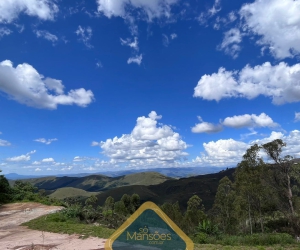 Excelente lote de 3.143m² com vista magnifica a venda no condomínio Morro do Chapéu.