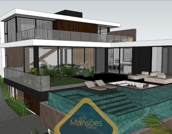Lote de 841m² com projeto vendido no condomínio Quintas do Sol.
