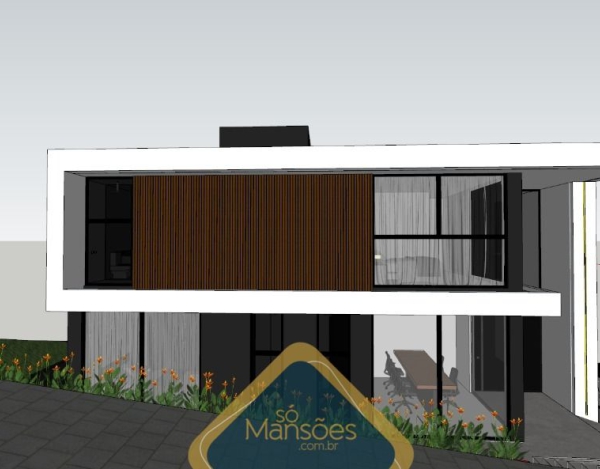 Lote de 841m² com projeto vendido no condomínio Quintas do Sol.