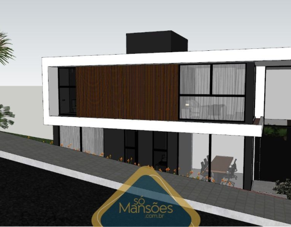 Lote de 841m² com projeto vendido no condomínio Quintas do Sol.