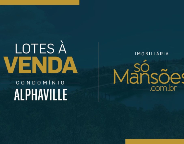 Lote de 761m² à venda no Alphaville Lagoa dos Ingleses.